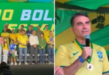 Flávio Bolsonaro sai em defesa de Valdemar, investigado por desvio de dinheiro público