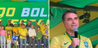 Flávio Bolsonaro sai em defesa de Valdemar, investigado por desvio de dinheiro público