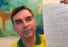 Moraes suspende visitas de Flávio a Jair Bolsonaro por 90 dias e dá 48 horas para ex-presidente explicar se sabia de divulgação de carta