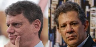 Paraná Pesquisas: Tarcísio tem 48,5% e Haddad, 35,1%, no 1º turno em SP