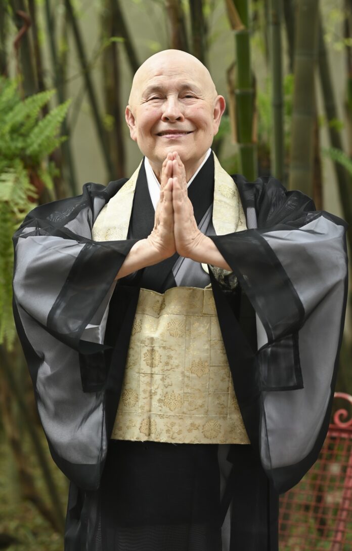 A palestrante Monja Coen