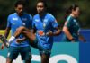 Raphinha volta ao grupo da Seleção em treino antes de Brasil x Noruega