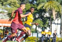 São Paulo vence Ferroviária em jogo-treino no CT da Barra Funda