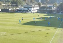Santos empata sem gols com Osasco Sporting em jogo-treino no CT Rei Pelé
