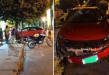Motorista é preso após tentar atropelar grupo com crianças na calçada de bar em Guararapes