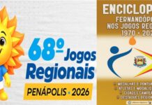 Jogos Regionais 2026: Fernandópolis terminou na 8ª Posição