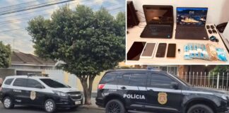 Operação cumpre mandados de busca e bloqueio patrimonial ao identificar fraude de R$ 3 milhões à empresa de Valentim Gentil