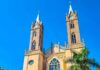 Trabalhador fica ferido após cair do telhado da Igreja Matriz