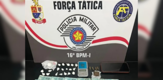 Força Tática fecha “bar do tráfico”, apreende cocaína, arma e dinheiro em Votuporanga