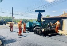 Prefeitura inicia nova etapa de recapeamento pela Avenida José Marão Filho