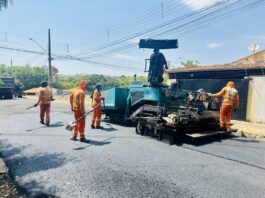 Prefeitura inicia nova etapa de recapeamento pela Avenida José Marão Filho