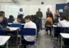 Defesa Civil promove ação de conscientização sobre mudanças climáticas na Escola Estadual Sarah Arnoldi Barbosa
