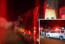 Três adolescentes ficam feridos em colisão entre motocicleta e carro em Votuporanga