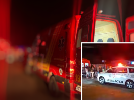 Três adolescentes ficam feridos em colisão entre motocicleta e carro em Votuporanga