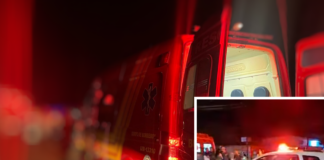 Três adolescentes ficam feridos em colisão entre motocicleta e carro em Votuporanga