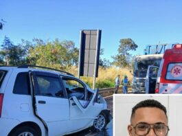 Motorista morre após bater de frente com caminhão canavieiro na Rodovia Péricles Bellini