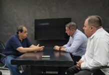 Dalbert Mega recebe visita de Guilherme Derrite e estreita laços em Votuporanga