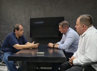 Dalbert Mega recebe visita de Guilherme Derrite e estreita laços em Votuporanga