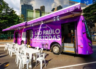 Votuporanga recebe Ônibus SP Por Todas com ações de enfrentamento à violência contra a mulher