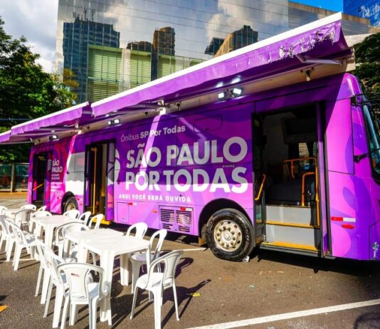 Votuporanga recebe Ônibus SP Por Todas com ações de enfrentamento à violência contra a mulher