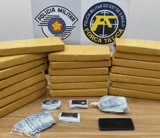 Homem é preso com mais de 20 kg de drogas na Rodovia Euclides da Cunha