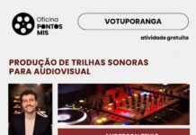 Oficina gratuita ensina produção de trilhas sonoras para audiovisual em Votuporanga