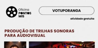 Oficina gratuita ensina produção de trilhas sonoras para audiovisual em Votuporanga