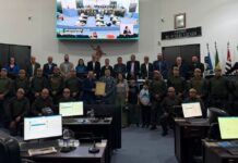 Câmara homenageia tenente-coronel Cassius em sessão ordinária e reconhece trajetória na Polícia Militar Ambiental