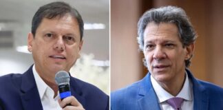 Real Time: Tarcísio venceria disputa em 1º turno, com 52%; Haddad tem 35%