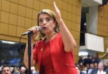 Deputada estadual Professora Bebel participa de plenária em Votuporanga