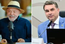 No 1º turno, Lula tem 41% e Flávio Bolsonaro 37%, em empate técnico, aponta BTG/Nexus