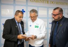 Wartão e Ricardo Bozo se reúnem com ministro Alexandre Padilha