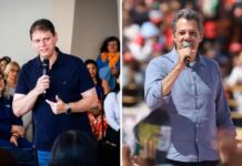 Paraná Pesquisas: Tarcísio lidera com 50% em SP, Haddad tem 33,8%