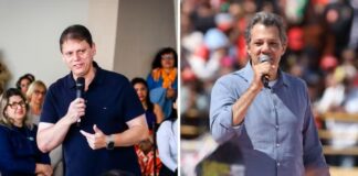Paraná Pesquisas: Tarcísio lidera com 50% em SP, Haddad tem 33,8%