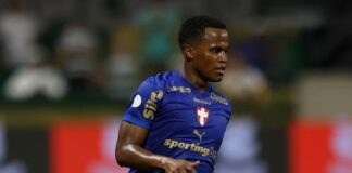 Arias sofre lesão muscular e vai desfalcar o Palmeiras; Piquerez tem edema na coxa