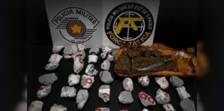 Força Tática apreende quase 1 kg de maconha em Votuporanga