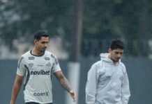 Fora de treino com bola, Lucas Veríssimo deve desfalcar Santos na Sul-Americana