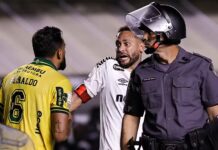 Santos é denunciado no STJD por cusparada de torcedor em Reinaldo, do Mirassol