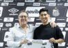 Santos anuncia a renovação de contrato de Miguelito