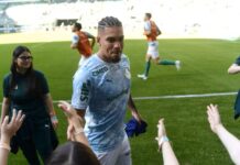Paulinho tem lesão na coxa e vai desfalcar o Palmeiras novamente