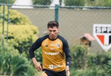 São Paulo libera Enzo Díaz dos treinos para procurar novo clube