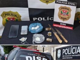 DISE prende traficante e apreende drogas em Votuporanga