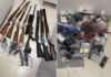 PF apreende armas em Rio Preto durante operação contra garimpo ilegal e lavagem de dinheiro