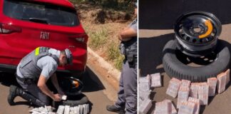 Polícia Rodoviária apreende 640 ampolas de tirzepatida escondidas em estepe de carro em Jales