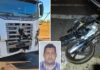 Motociclista morre após batida de frente com caminhão durante ultrapassagem na BR-153 em Rio Preto