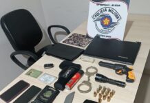 Ex-policial penal é preso após ameaçar atirar nas pessoas durante discussão em Rio Preto