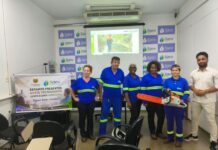Saev capacita equipes de campo para reforçar segurança em podas e escavações