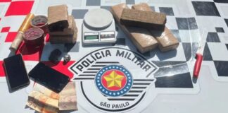 Homem é preso por tráfico de drogas na zona sul de Votuporanga