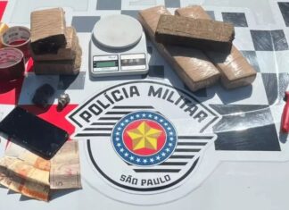 Homem é preso por tráfico de drogas na zona sul de Votuporanga