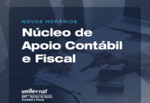 NAF Unifev altera dias e horários de atendimento à comunidade